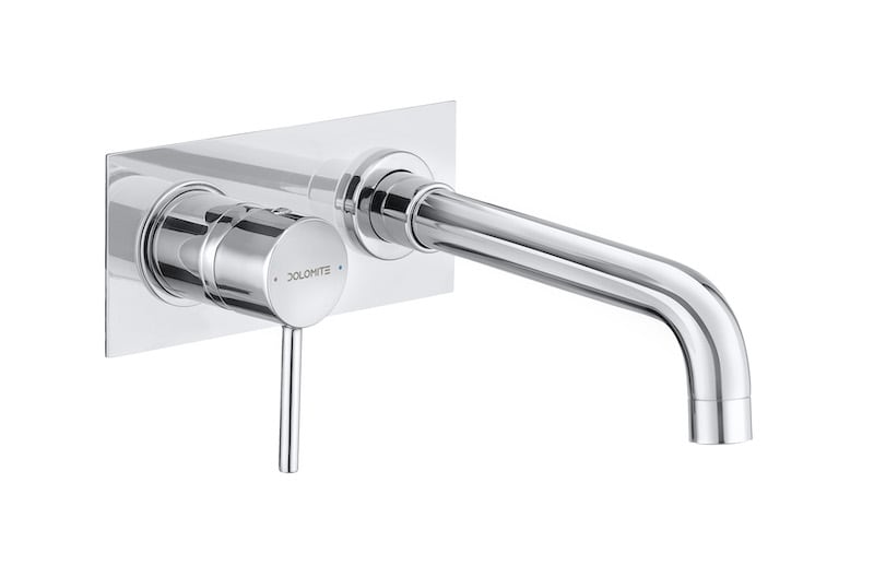 Ceramica Dolomite - R2022CR - Miscelatore lavabo a parete c/piastra